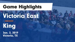 Victoria East  vs King  Game Highlights - Jan. 2, 2019