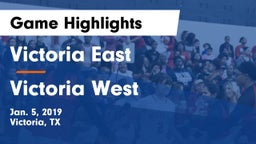 Victoria East  vs Victoria West  Game Highlights - Jan. 5, 2019