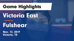 Victoria East  vs Fulshear  Game Highlights - Nov. 12, 2019
