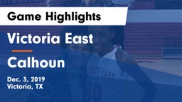 Victoria East  vs Calhoun  Game Highlights - Dec. 3, 2019