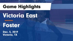 Victoria East  vs Foster Game Highlights - Dec. 5, 2019