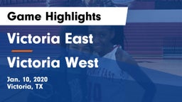Victoria East  vs Victoria West  Game Highlights - Jan. 10, 2020