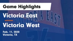 Victoria East  vs Victoria West  Game Highlights - Feb. 11, 2020