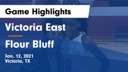 Victoria East  vs Flour Bluff  Game Highlights - Jan. 12, 2021