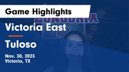 Victoria East  vs Tuloso Game Highlights - Nov. 30, 2023