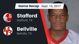 Recap: Stafford  vs. Bellville  2017