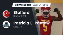 Recap: Stafford  vs. Patricia E. Paetow  2018