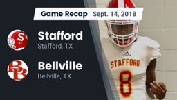 Recap: Stafford  vs. Bellville  2018