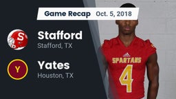 Recap: Stafford  vs. Yates  2018
