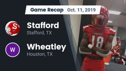 Recap: Stafford  vs. Wheatley  2019