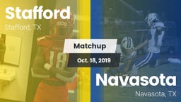 Matchup: Stafford  vs. Navasota  2019