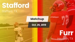Matchup: Stafford  vs. Furr  2019