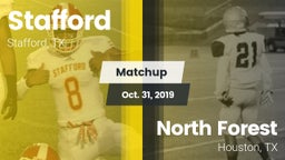 Matchup: Stafford  vs. North Forest  2019