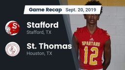 Recap: Stafford  vs. St. Thomas  2019