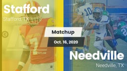 Matchup: Stafford  vs. Needville  2020