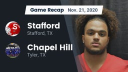 Recap: Stafford  vs. Chapel Hill  2020