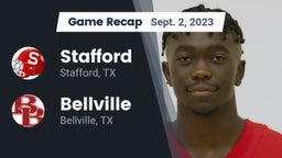 Recap: Stafford  vs. Bellville  2023