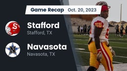 Recap: Stafford  vs. Navasota  2023