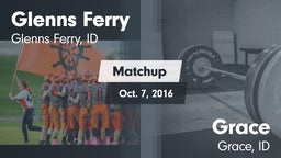 Matchup: Glenns Ferry High vs. Grace  2016