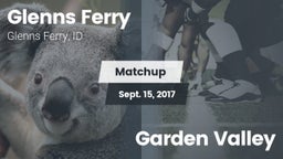 Matchup: Glenns Ferry High vs. Garden Valley  2017