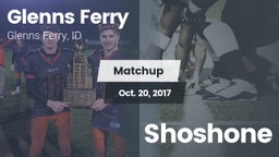 Matchup: Glenns Ferry High vs. Shoshone  2017