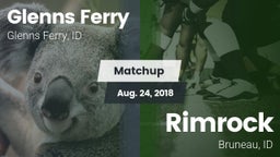 Matchup: Glenns Ferry High vs. Rimrock  2018