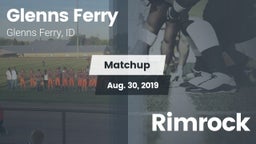 Matchup: Glenns Ferry High vs. Rimrock 2019