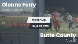 Matchup: Glenns Ferry High vs. Butte County  2019