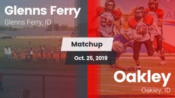 Matchup: Glenns Ferry High vs. Oakley  2019