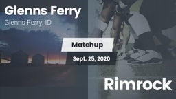 Matchup: Glenns Ferry High vs. Rimrock 2020