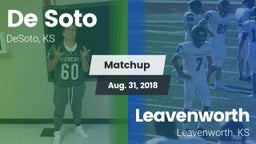 Matchup: De Soto  vs. Leavenworth  2018