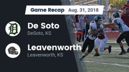 Recap: De Soto  vs. Leavenworth  2018