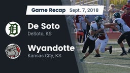 Recap: De Soto  vs. Wyandotte  2018