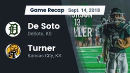 Recap: De Soto  vs. Turner  2018