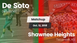 Matchup: De Soto  vs. Shawnee Heights  2018