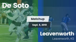 Matchup: De Soto  vs. Leavenworth  2019