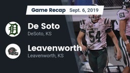 Recap: De Soto  vs. Leavenworth  2019