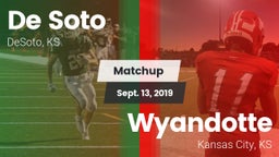 Matchup: De Soto  vs. Wyandotte  2019