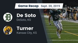 Recap: De Soto  vs. Turner  2019