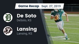 Recap: De Soto  vs. Lansing  2019