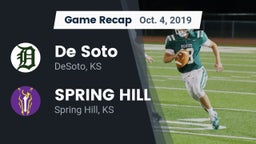 Recap: De Soto  vs. SPRING HILL  2019