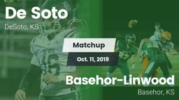 Matchup: De Soto  vs. Basehor-Linwood  2019
