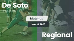 Matchup: De Soto  vs. Regional 2020