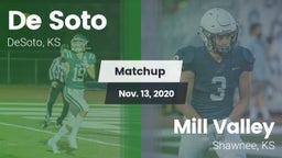 Matchup: De Soto  vs. Mill Valley  2020