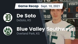 Recap: De Soto  vs. Blue Valley Southwest  2021