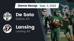 Recap: De Soto  vs. Lansing  2022