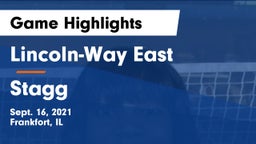 Lincoln-Way East  vs Stagg  Game Highlights - Sept. 16, 2021
