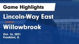 Lincoln-Way East  vs Willowbrook  Game Highlights - Oct. 16, 2021