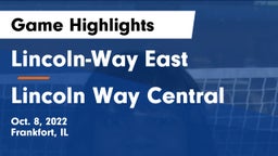 Lincoln-Way East  vs Lincoln Way Central Game Highlights - Oct. 8, 2022