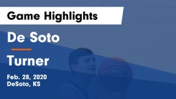 De Soto  vs Turner  Game Highlights - Feb. 28, 2020